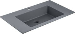 Мебельная раковина Vincea 80, серая