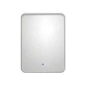 Зеркало Comforty Ситара-60 00-00014167 с подсветкой, бесконтактный сенсор, в алюминиевой раме, серебрянный матовый