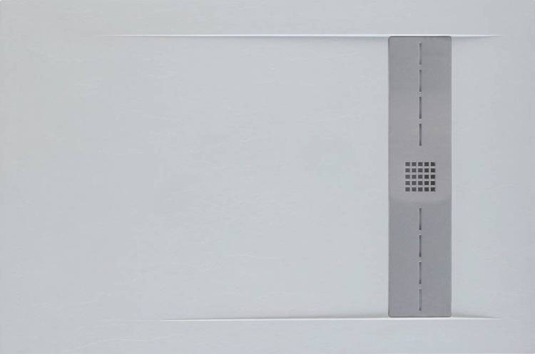 Поддон для душа Aquanet Delight NEW 010G 140x90 серый камень, с сифоном