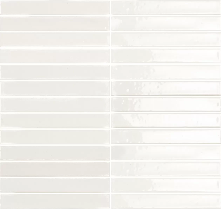 Мозаика Amadis Short Stick 8436552229385 Blanco Multitono Gloss 29.2x29.5