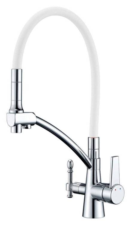 Смеситель для кухни Zorg Sanitary ZR 338-8 YF с гибким изливом