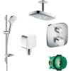 Душевой комплект Hansgrohe Raindance Select E 300 27384400 + 26620400 + 26457000 + 15708000 + 1800180