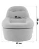 Кресло Stool Group Fir FDC0175096 Milan-102 светло-серый фото 10