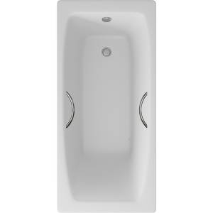 Чугунная ванна Delice Repos DLR220507R 150x70, с ручками, без ножек