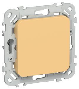 Заглушка с суппортом IEK Flite FI-PL10-K90 золотарник