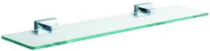 Полочка Bath Plus Bruklin BR-86003 стеклянная серебрянный