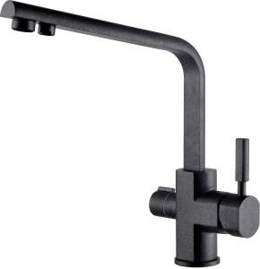 Смеситель для кухни Kaiser Decor 40144-2 черный мрамор