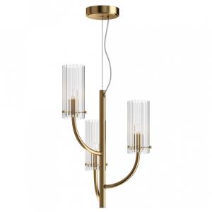 Подвесная люстра Maytoni Arco MOD223PL-03BS Латунь