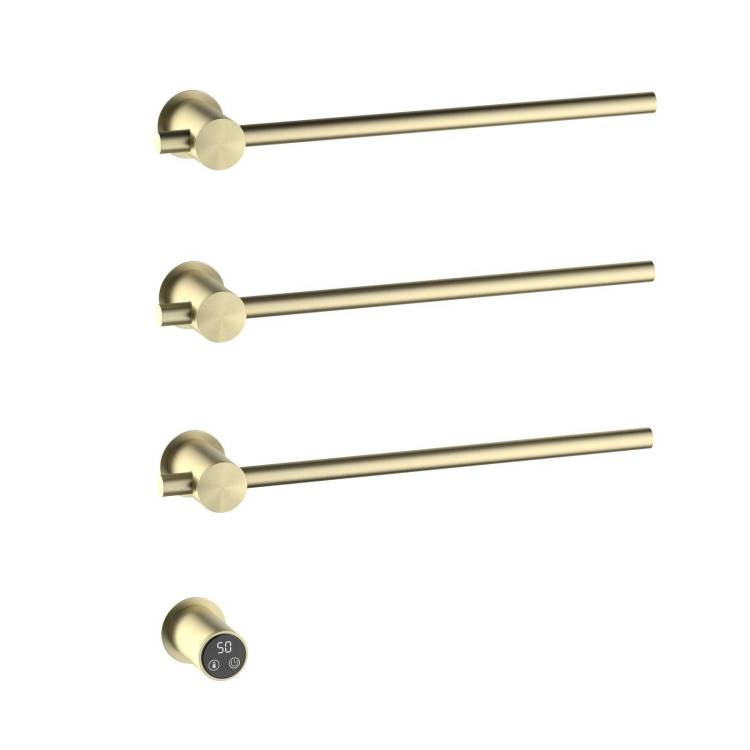 Полотенцесушитель электрический Timo Saona 030/17SM встраиваемый, золото матовое