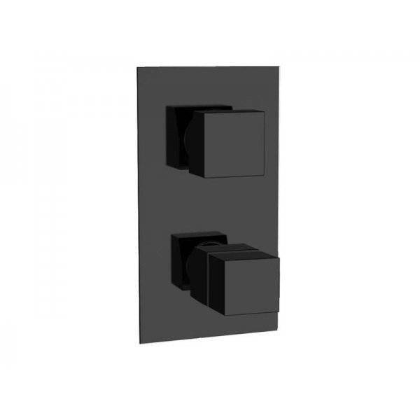 Смеситель для душа Remer Q-Elegance QT92KBNO черный матовый