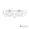 Встраиваемый cветильник Wolta Luce WDL-GX53/06BL-02 фото 2