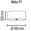 Потолочный светильник TopDecor Relax P1 10 329g фото 2