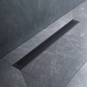 Душевой лоток Am.Pm MasterFlow W01SC-P11-070-01BM универсальный затвор Cut Gradient 70см, черный матовый
