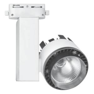 Трековый светодиодный светильник Volpe ULB-Q250 20W/NW/A White