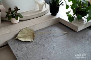 LVT Ламинат Vinilam Ceramo Stone Glue 2.5/43 4V 71613 Терраццо 950x475