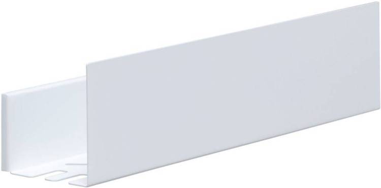 Полка Aquanet Магнум 302232 белая матовая, с крючками, 50x12