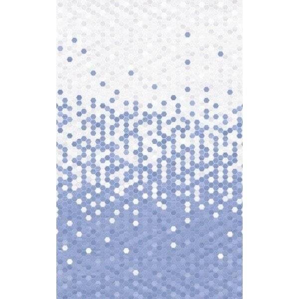 Керамическая плитка Шахтинская плитка Лейла 10100001092 Голубой Низ 02 25x40