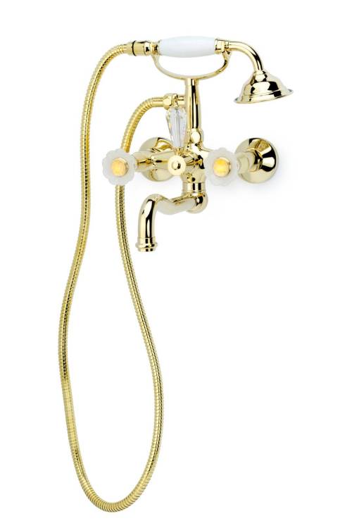 Смеситель для ванны Boheme Camelia 293-Camelia золото