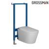 Комплект Grossman 901.5702.01.000 унитаз GR-5702 smart с инсталляцией 901.K31.01.000 фото 2