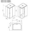 Душевая кабина Am.Pm X-Joy W94C-403-12080BT профиль черный, стекло прозрачное, 120x80 фото 9