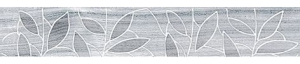 Бордюр Laparet Bona 05-01-1-66-03-06-1344-0 Тёмно-серый 6.2x40