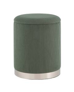 Пуф Stool Group Эмили 19A205CG-12 зеленый, вельвет, с ящиком