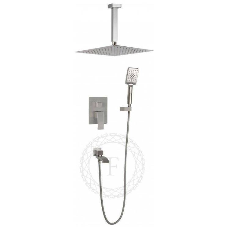 Душевая система Filarete Waterfall FL1012NK никель