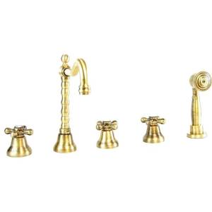 Смеситель Webert Armony AM730402065 с внутренней частью, бронза