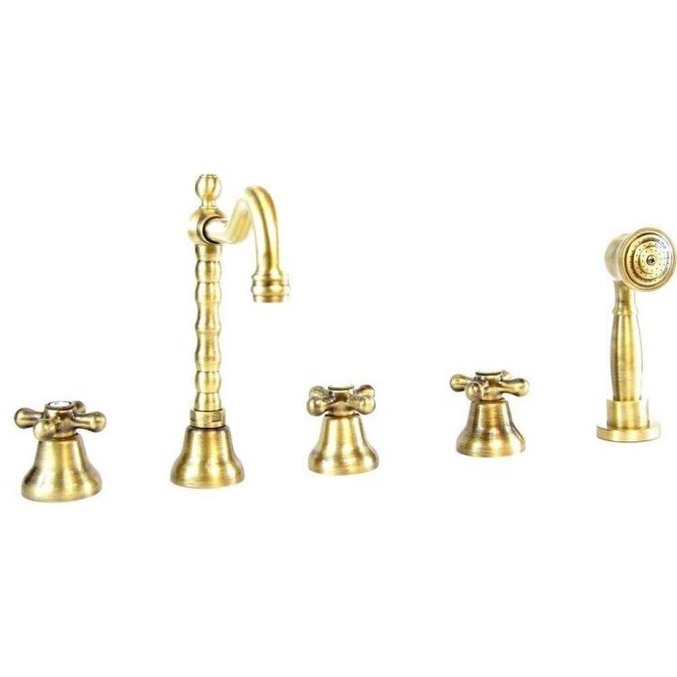 Смеситель Webert Armony AM730402065 с внутренней частью, бронза