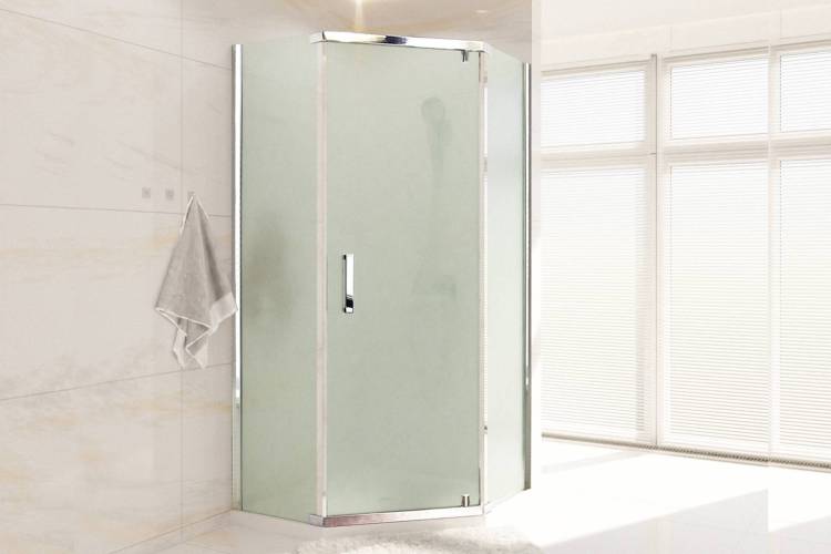 Душевой уголок Royal Bath TR RB80TR-C-CH профиль хром, стекло матовое, 80x80x200