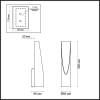 Настенный светодиодный светильник Odeon Light Hightech Whitney 3816/8WL фото 2