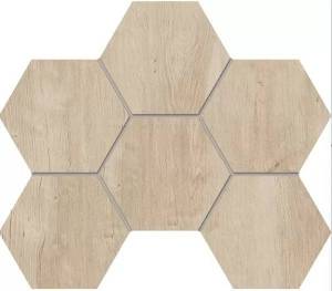 Мозаика Estima Soft Wood 69408 Mosaic/SF02_NS/25x28,5/Hexagon Hexagon неполированная 25x28.5