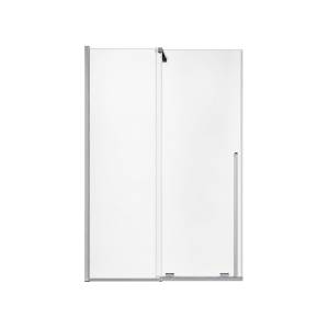 Душевая перегородка Veconi Premium Trento PTDW-50GR-150-01-C4 профиль брашированный графит, стекло прозрачное, 150x200