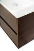 Тумба под раковину Belbagno Neon NEON-600-2C-SO-RS 57.2x34.6x55 Rovere Scuro подвесная с двумя выкатными ящиками, с доводчиками фото 4