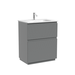 Тумба под раковину Sancos Folk Floor FL70FES напольная, 69x44.5x85, Ergraut soft