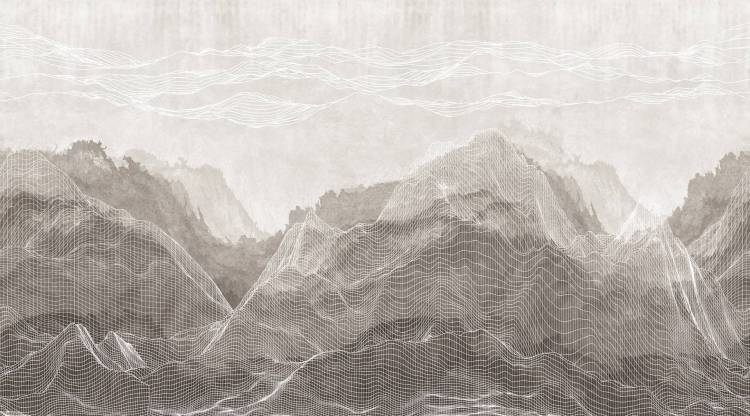 Фреска Ortograf Artline 34545 Mountains in line Флок FLK