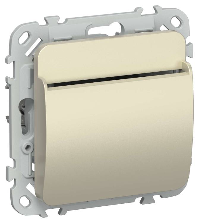 Выключатель карточный IEK Flite FI-V11-0-10-K37 шампань