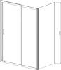 Душевой уголок Vincea Alpha VSR-3AL8012MT 120х80 см, профиль хром, стекло текстурное фото 5
