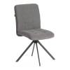 Стул Tetchair Medeo 24994 серый, велюр