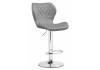 Стул барный Woodville Porch 15745 chrome/gray