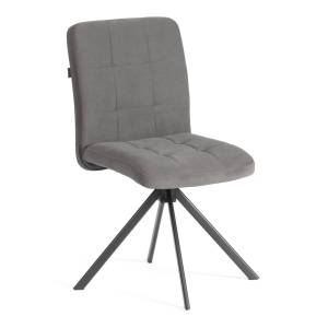 Стул Tetchair Medeo 24994 серый, велюр