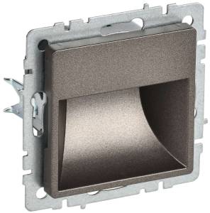 Подсветка для лестниц и ступеней светодиодная IEK Brite BR-FL20-K45 темная бронза