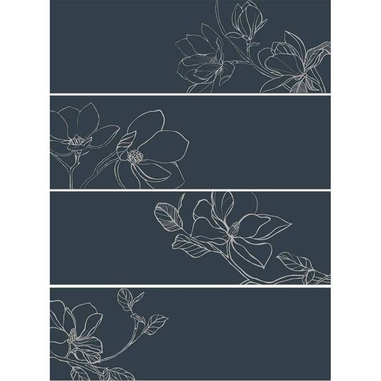 Панно Creto Ekzotic Bloom (к-т 4 шт) 90x120