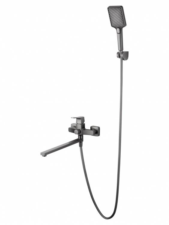 Смеситель для ванны Wonzon & Woghand WW-639906-BGM Темный графит