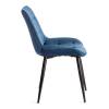 Стул Tetchair Abruzzo (mod. 8060) 19235 синий (HLR 63)/черный 54x62x83 фото 2