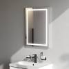 Зеркало Am.Pm Gem M91AMOX0501WG 50 см, с LED-подсветкой, сенсорный выключатель фото 4