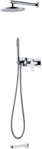 Душевой комплект Boheme Spectre 454-2-CR хром