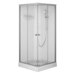 Душевая кабина Am.Pm X-Joy W94C-403-090MT 90x90, профиль матовый хром, стекло прозрачное