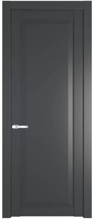 Межкомнатная дверь Profil Doors 1.1.1 PD полотно Графит 700x2000