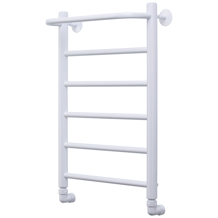 Полотенцесушитель водяной Comfysan Capri 012717 W-6 60/40 с полкой, белый матовый
